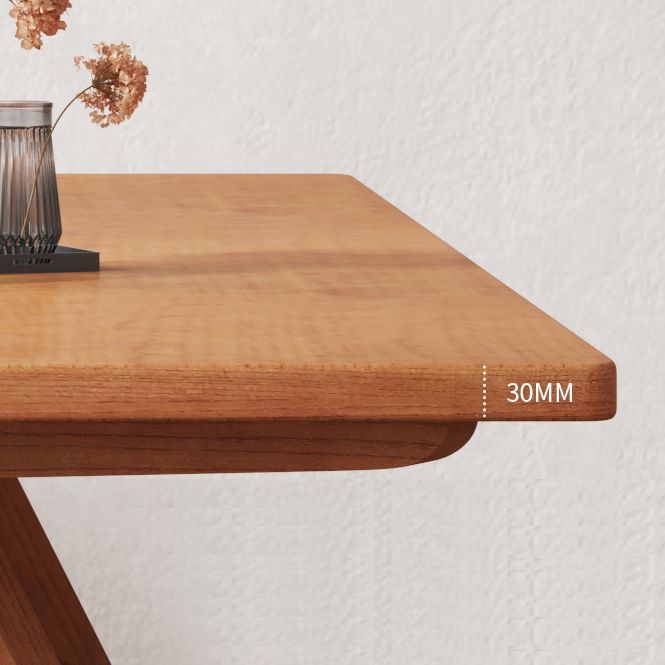 Moderio de comedor de cocina de madera maciza muebles para el hogar de 4 pies de mesa de 4 pies