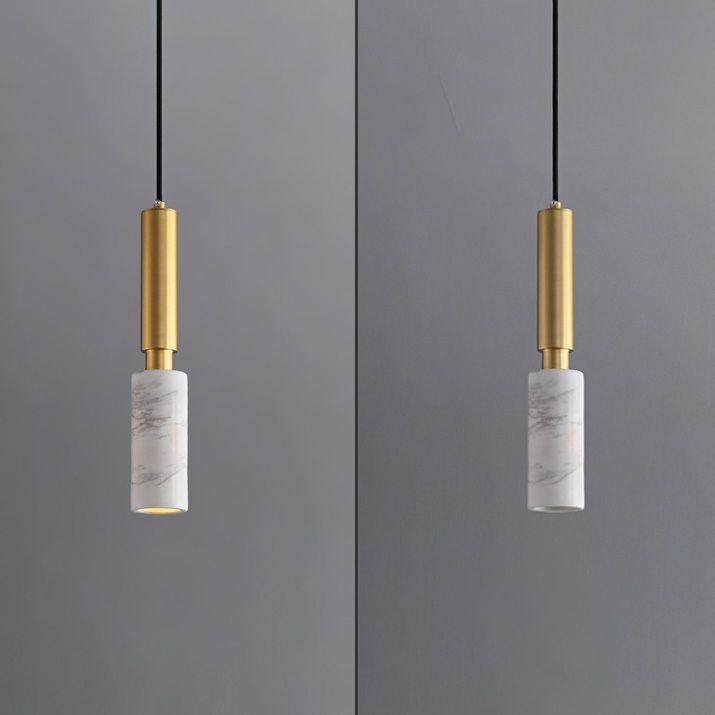 Plateau de luminaire en pierre simple style suspendu suspendu