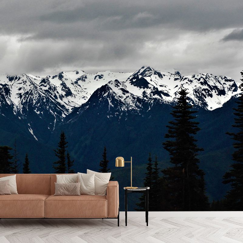 Wallpaper Environmental Wall Mural Mountain Range Living Room Wall Mural