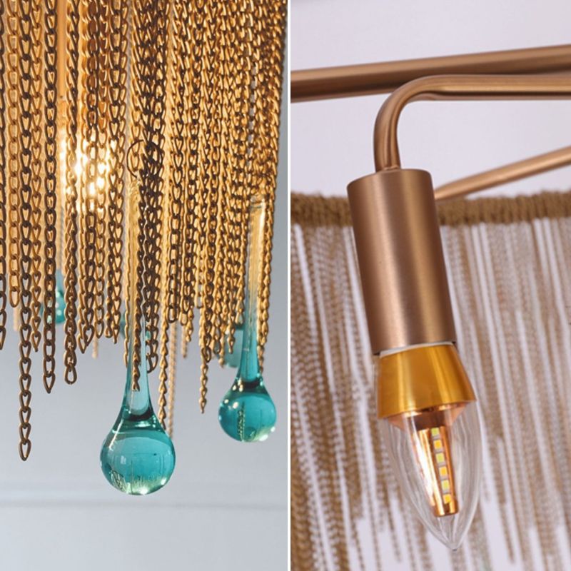 Chandelier de lustre à glace