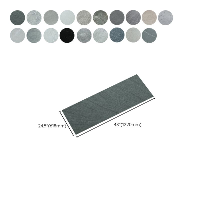 Modern Laminate Floor Slate Slip Resistant Laminate Plank Flooring