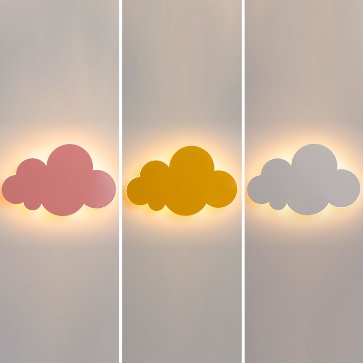 Cloud Sconce Light Fixture Nordic-Style LED Metal Wall Mounted Light Fixture