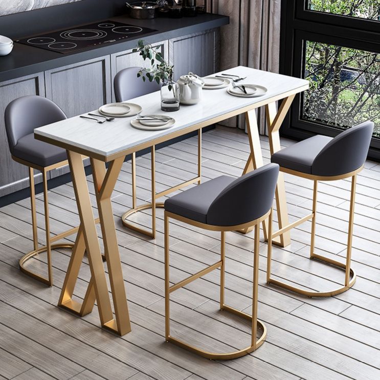 1/3/5/7 Pieces Bar Stool and Table Contemporary Bar Table Set