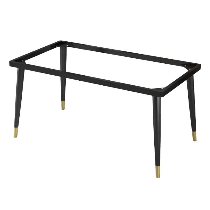 Traditionelle Luxus -Rechteck -Essstelle Tisch Stein Esszimmer Hausmöbel für Zuhause