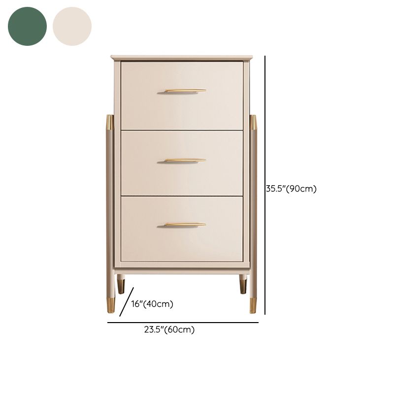 Contemporary Glam Lingerie Chest Birch Storage Chest Dresser for Home Office