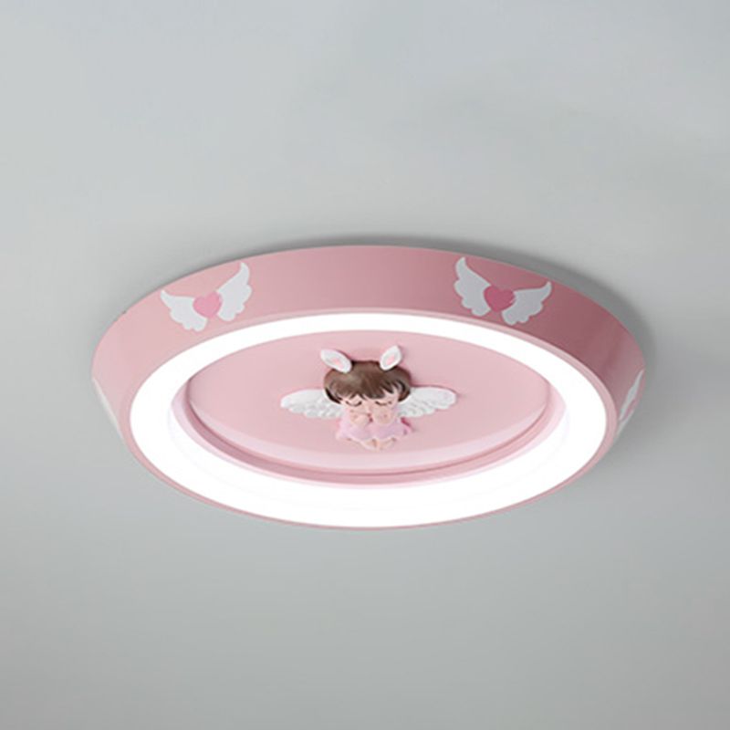 Angel Modern Minimalisme Plafondlamp Roze Slaapkamer Inbouwlamp