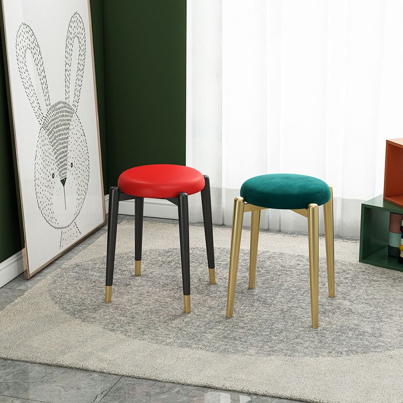 Modern Velvet Standard Tear Resistant Solid Color Indoor Standard