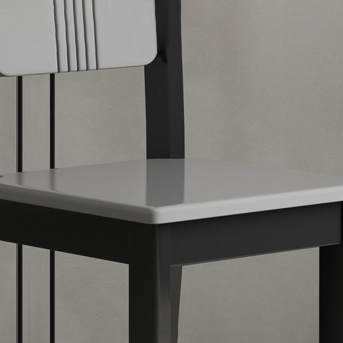 Sedia laterale in stile contemporaneo per curare le sedie accenti senza braccio salariale