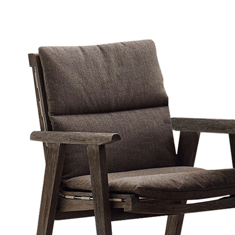 Contemporary Upholstered Dining Chairs Solid Wood Outdoors Dining Chairs