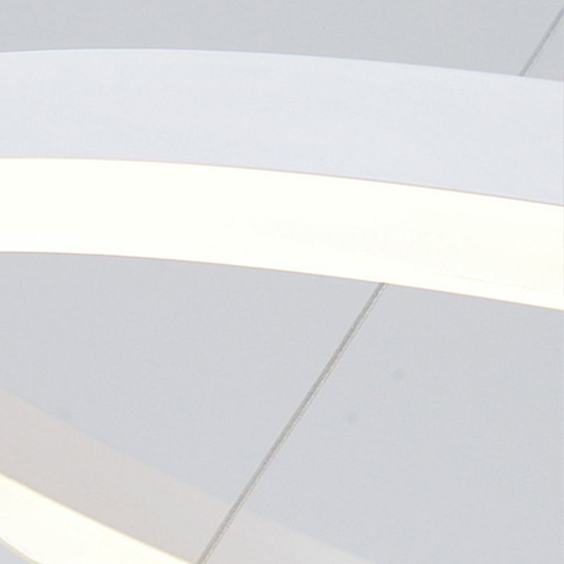 Lampadario circolare contemporaneo lampadario del ristorante il lampadario appeso con ombra acrilica