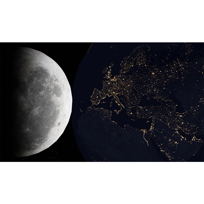 Galaxy Universe Mural Wall Decor Environment Friendly for Sitting Room Bedroom