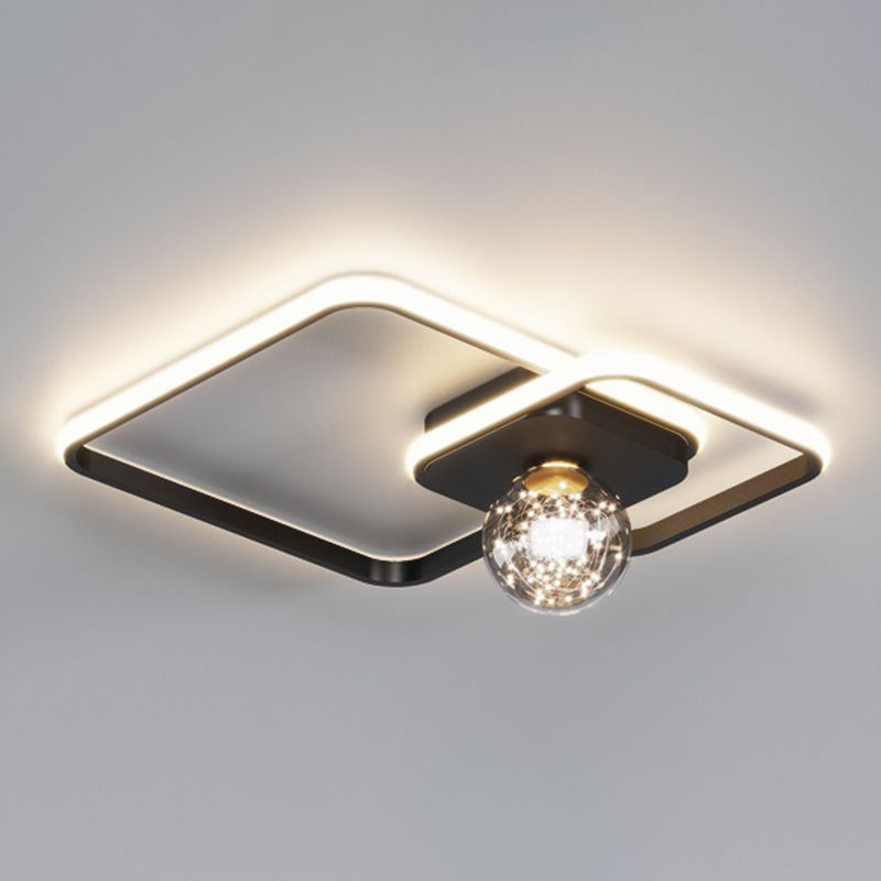 Lampe LED encastrée moderne, barre lumineuse créative pour chambre à coucher, Style moderne