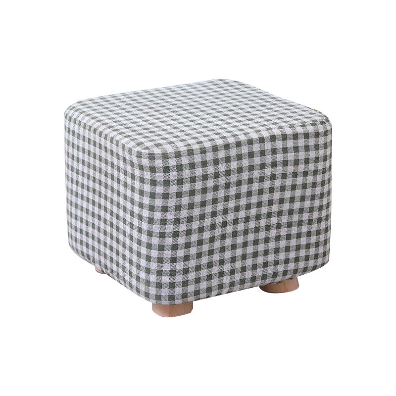 Cotton Standard Stool Modern Style Simple Household Foot Stool