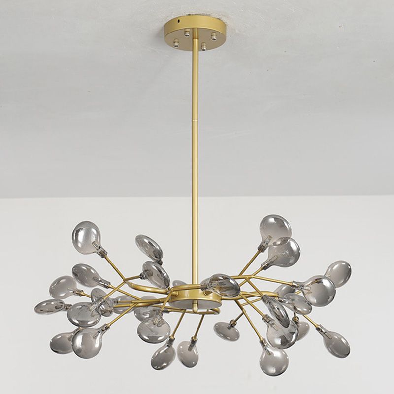 Spray Chandelier Light Fixtures Nordic Style Acrylic Pendant Light