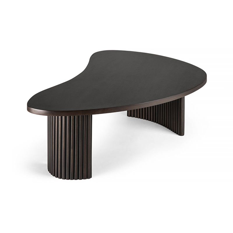 3 Legs Bunching Tables Solid Wood Geometric Coffee or End Table