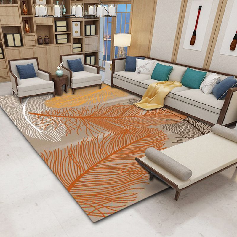 Lichtbruine modern tapijten polyester rooster binnen tapijt niet-slip achterste tapijt voor woningdecoratie