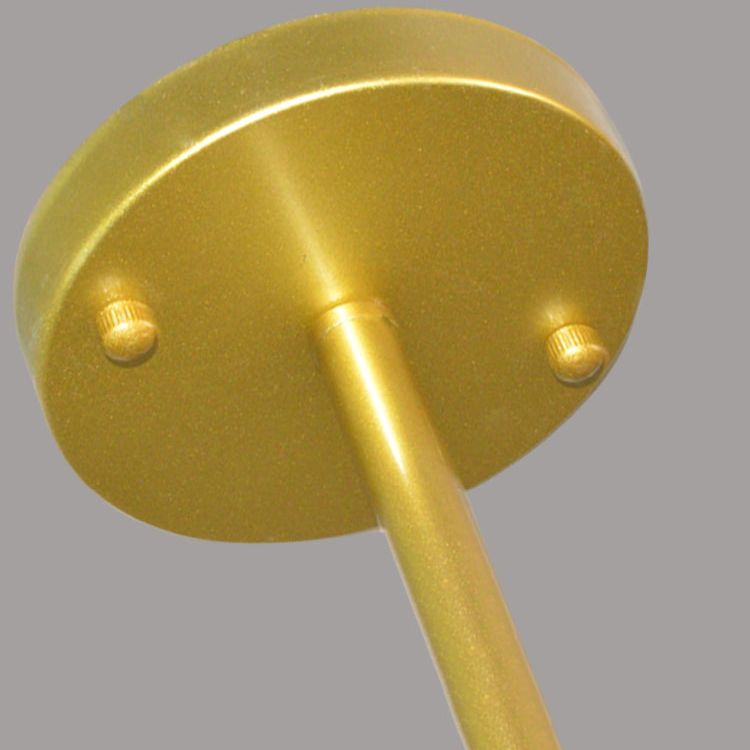 Zeitgenössische radiale Form Kronleuchter Lichter Metall Kronleuchter Beleuchtung