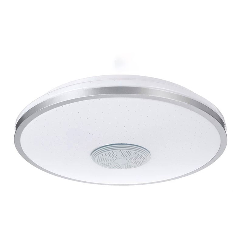 Contemporary Intelligent Flush Mount Ceiling Light Fixture Acrylic Shade for Bedroom
