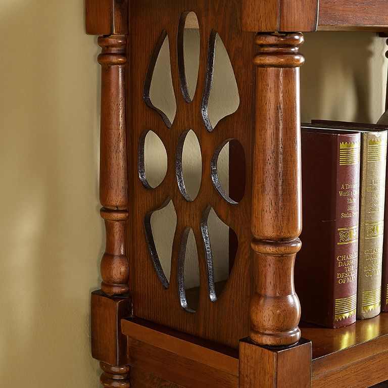 Rectangle Solid Wood Storage Bookshelf Nordic Study Room Bookcase