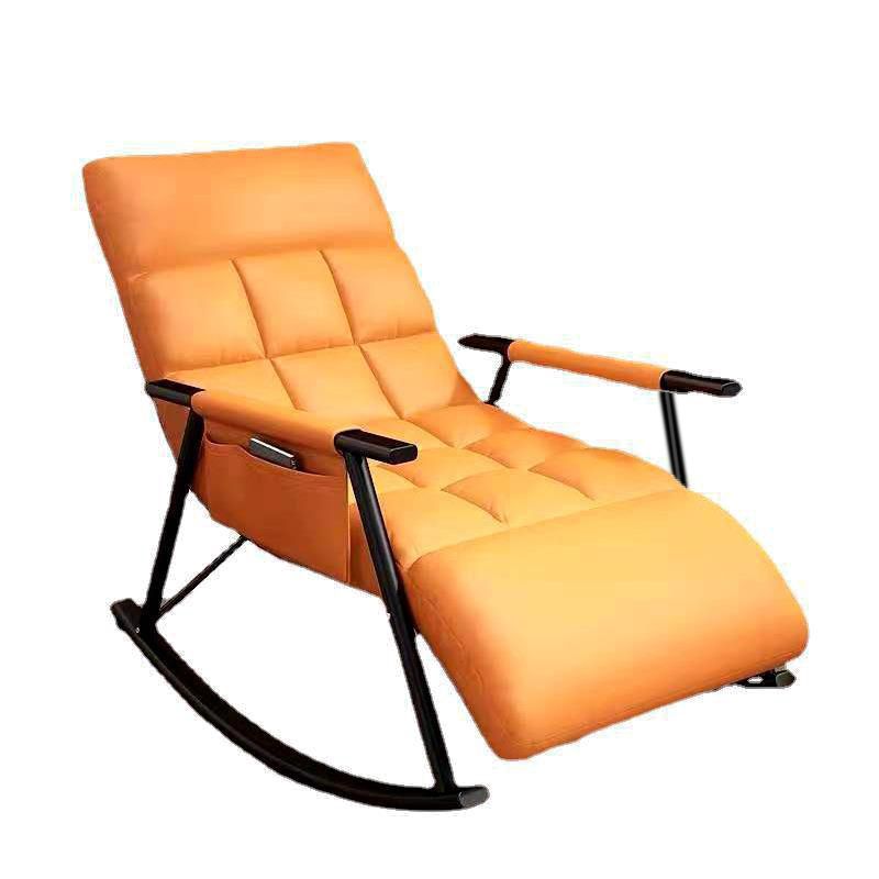 Modern Style Sofa Rocking Chair Single Indoor Rocking Chair with Cushion