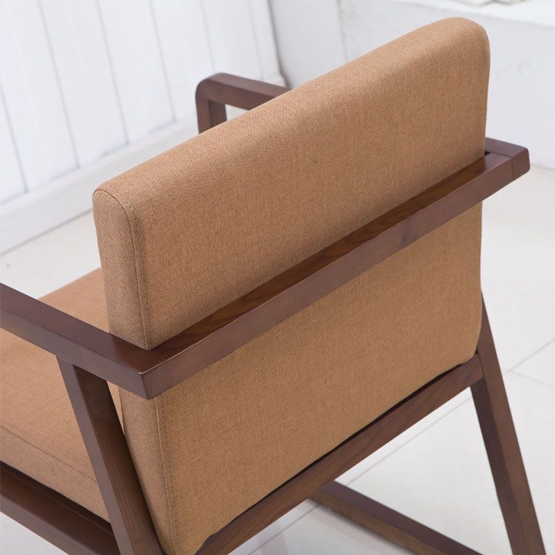 Sillas de estilo moderno sillón de comedor con patas de madera para cocina