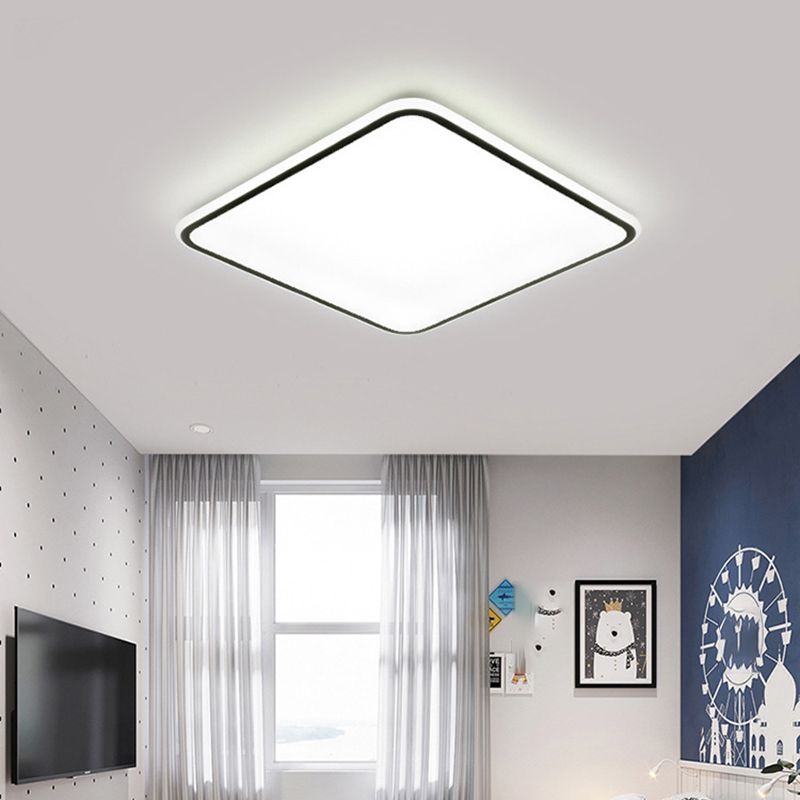 Luces LED modernas absorbentes de techo, luces incorporadas geométricas simples de la Sala de estar, luces incorporadas