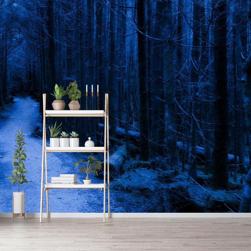 Mildew Resistant Forest Mural Wall Covering Decorative for Wall Decor