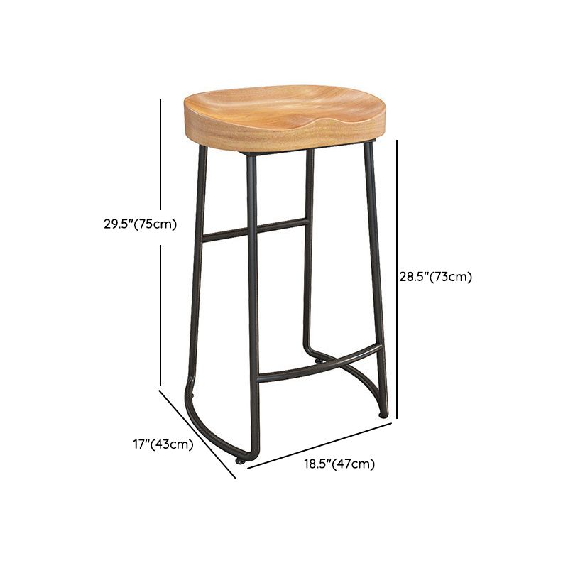 Industrial Style Bar Table Set 1/9 Pieces Solid Wood Rectangle Table and Stool Set