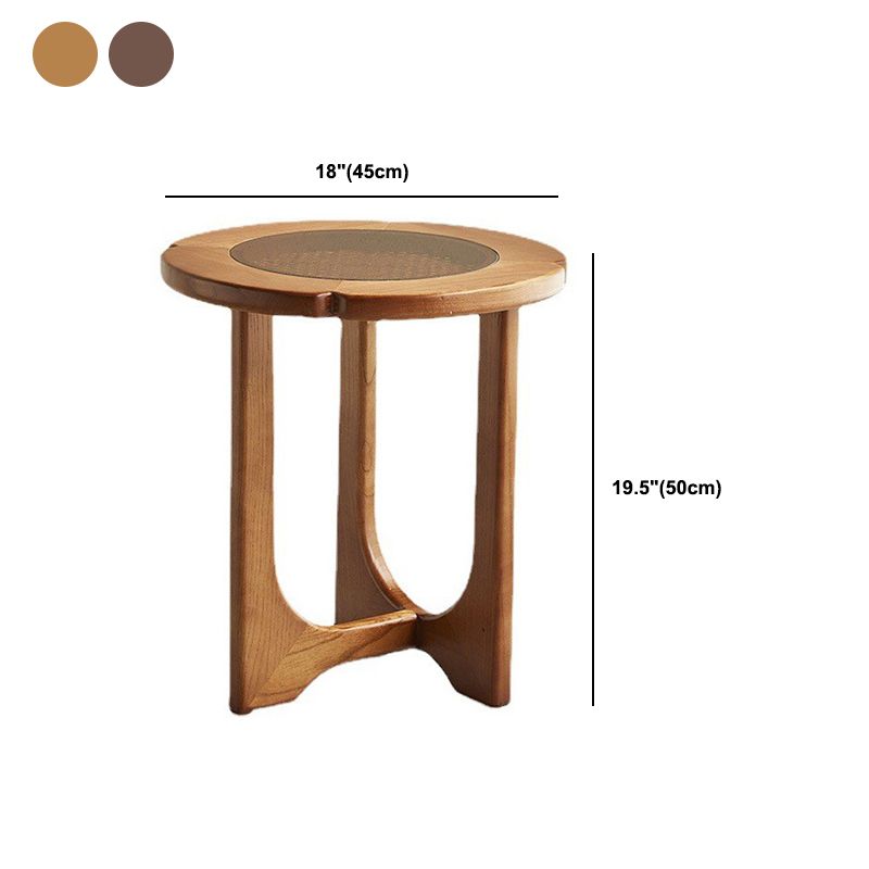 Glass-Topped Coffee Cocktail Table with Cross Legs Contemporary Coffee Table