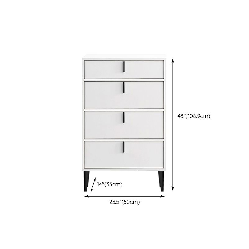 13.65-inch Width Storage Chest Contemporary Dresser with 4/7 Drawers