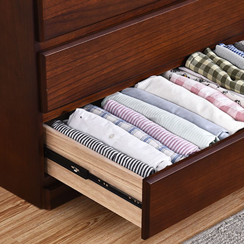 Contemporary Storage Chest Wood Storage Chest Dresser 15.7" W