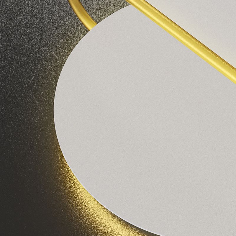 Modern LED Wall Mount Light Simple Wall Sconce Light with Acrylic Shade for Aisle