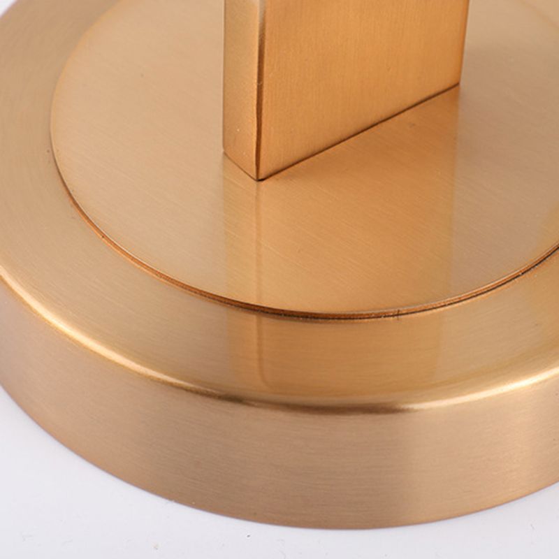 Lampe murale simple en verre en or dans la lumière murale cylindrique en fer moderne pour les espaces intérieurs