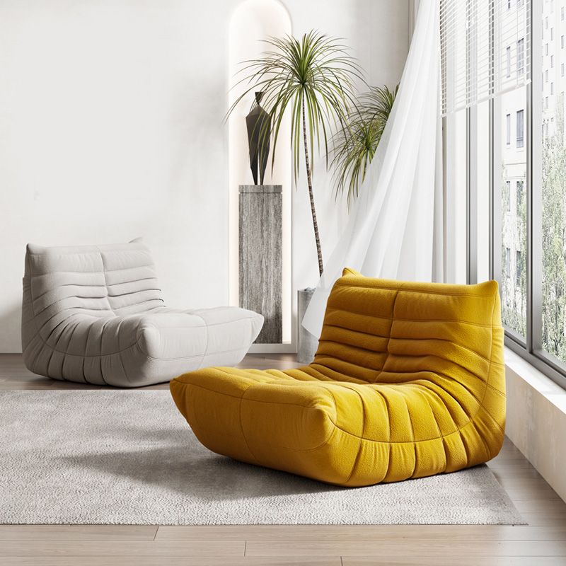 Contemporary Tufted Cushions Armless Living Room Standard Seating