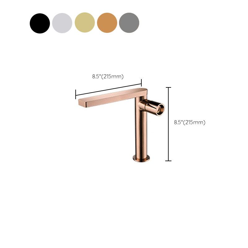 Modern Brass Bathroom Faucet Knob Handles Deck-mount Fixed Faucet