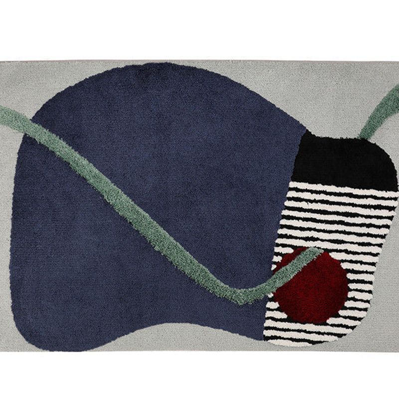 Eclectisch dotty patroon tapijt polyester tapijtkleurige resistent binnen tapijt voor woningdecoratie