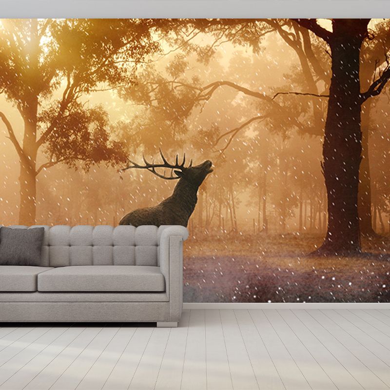 Modern Style Wall Mural Wallpaper Animals Bedroom Wall Mural