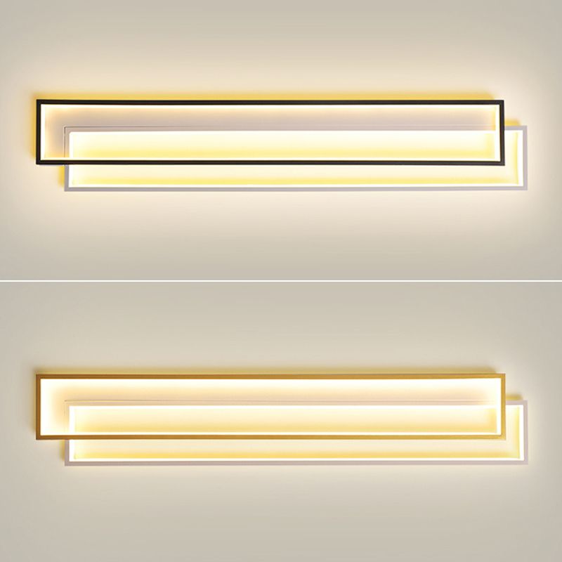 Simplicité lampe à la ligne rectangle des lampes murales intérieures