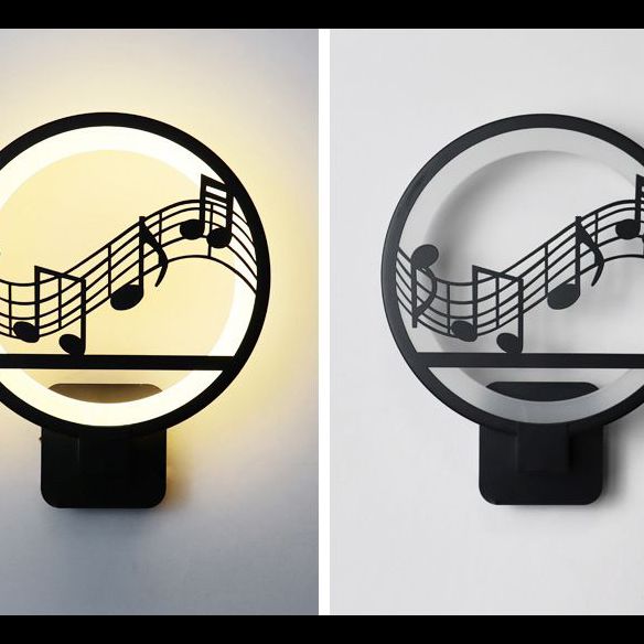 Lumière réglable 1 Applexionne de mur de nuance rond