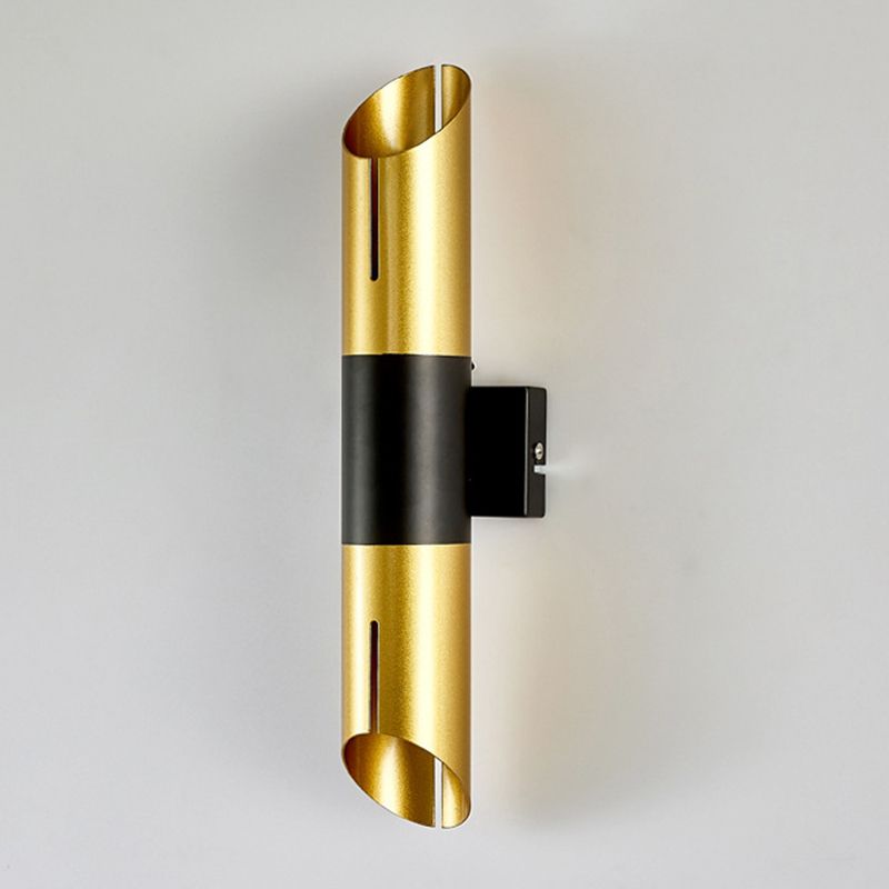 Mid-Century Modern Wall Light Metal Up and Down Lighting for Bedroom Living Room