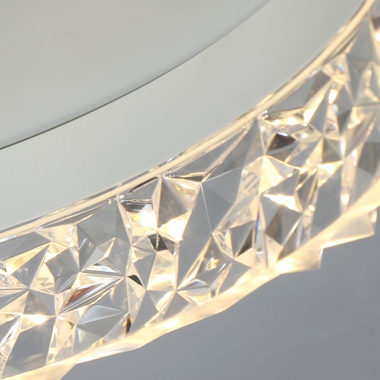 LED Ceiling Lamp Modern Simple Ceiling Mount Light with Acrylic Shade for Bedroom