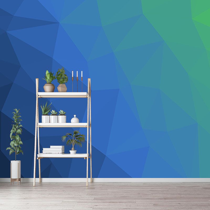 Modern Illustration Mural Wallpaper Geometry Living Room Wall Mural