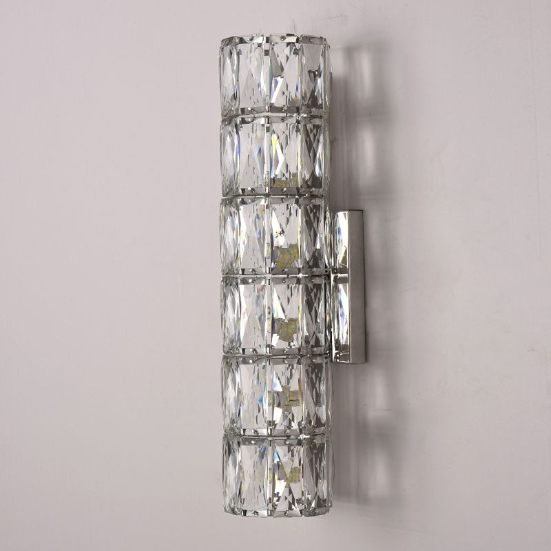 Post-Modern Wall Sconce Crystal Wall Light Fixture for Hallway