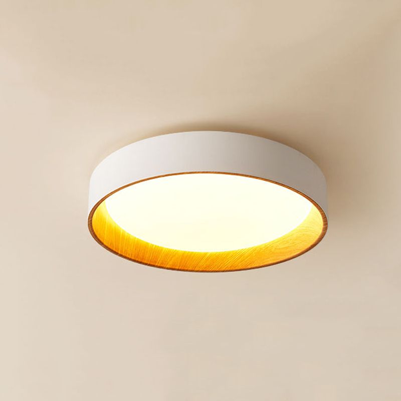 Round Flush Mount Light 1 Light Acrylic Modern Simplicity Flush Mount Spotlight for Bedroom