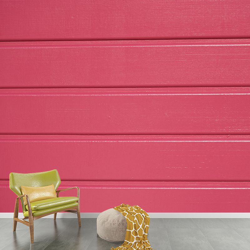 Wood Grain Mural Wallpaper Modern Bedroom Decoration, Custom Size Available