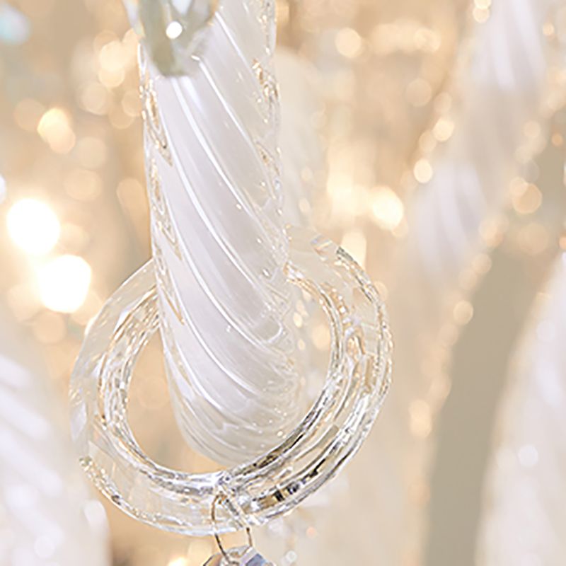 American Style Chandelier Crystal Multi Light Hanging Light for Bedroom