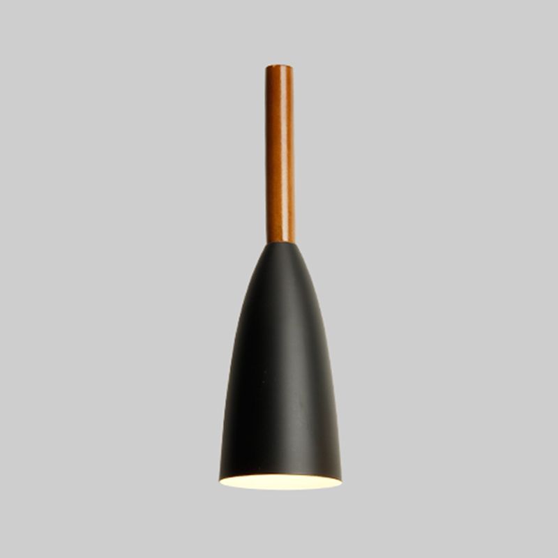 Cone Shape Hanging Light Modern Style Metal 1 Light Hanging Lighting for Living Room