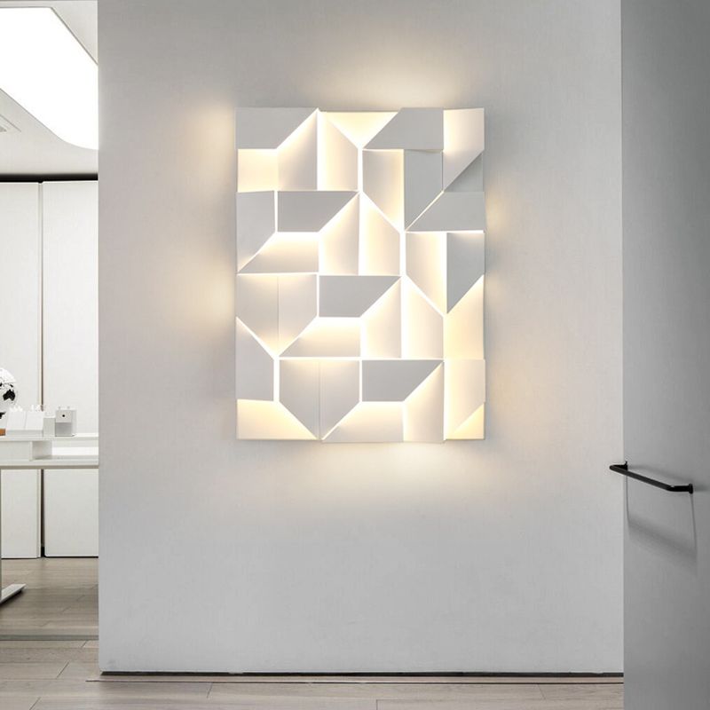 Modern Unique Shape Wall Sconce Lighting Metal Wall Sconce for Living Room