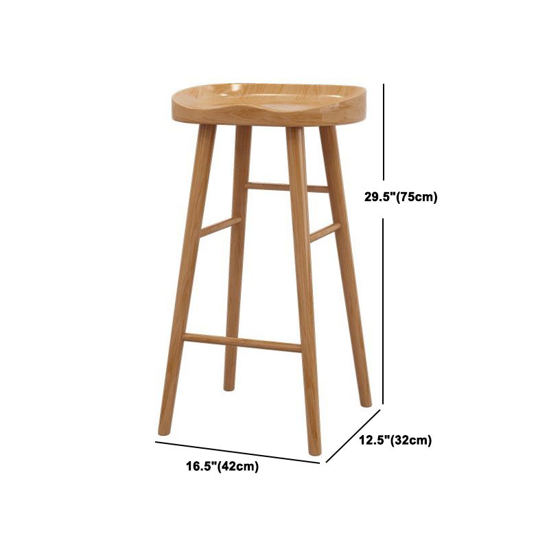 1/5/6/11 Pieces Modern Bar Table Set Rectangle Pine Wood Top Bistro Set with Footrest