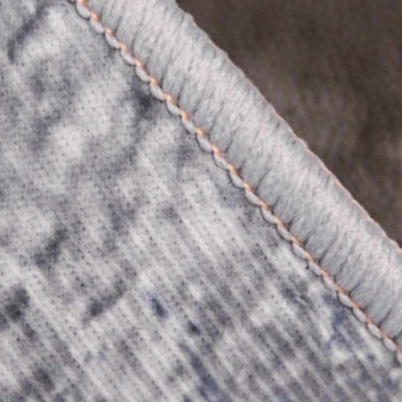 Gray Line Carpet Polyester Casual Area Carpet Non-Slip Backing Carpet for Sitting Room